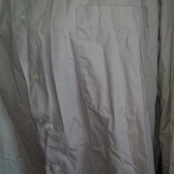 Men's Covington Cream Colored Dress Shirt - Picture 3 of 7